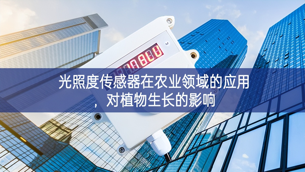 光照度傳感器在農(nóng)業(yè)領(lǐng)域的應(yīng)用交流，對植物生長的影響