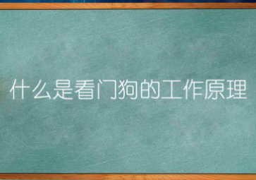 看門狗”的運(yùn)行機(jī)制是什么進行部署？