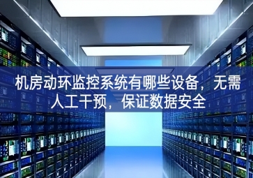 機(jī)房動(dòng)環(huán)監(jiān)控系統(tǒng)有哪些設(shè)備，無(wú)需人工干預(yù)體驗區，保證數(shù)據(jù)安全