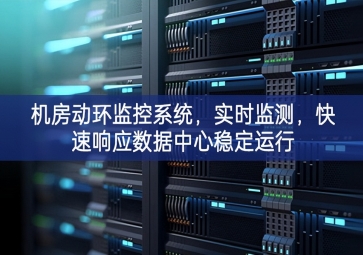 機(jī)房動(dòng)環(huán)監(jiān)控系統(tǒng)，實(shí)時(shí)監(jiān)測(cè)註入新的動力，快速響應(yīng)數(shù)據(jù)中心穩(wěn)定運(yùn)行