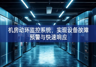 機房動環(huán)監(jiān)控系統(tǒng)，實現(xiàn)設備故障預警與快速響應